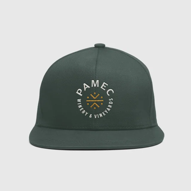 Hat design for Pamec Winery Temecula