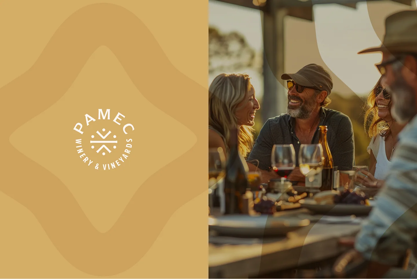 Lifestyle photography for Pamec Winery vineyards Temecula