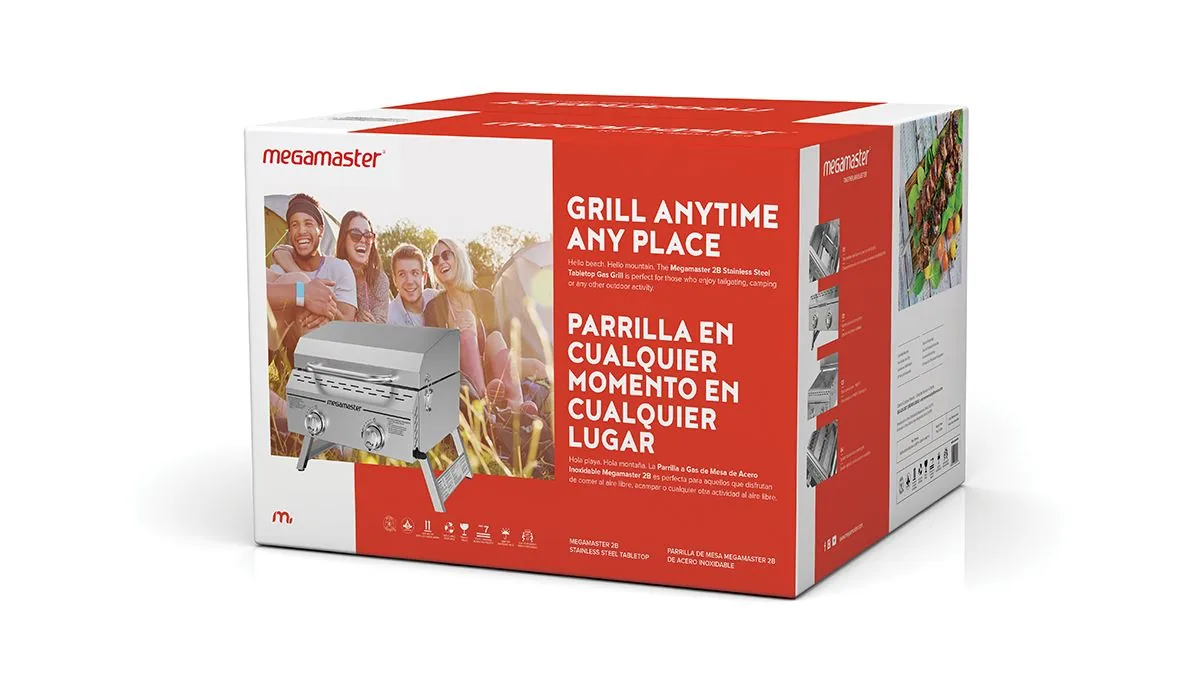 Megamaster braii brand packaging design