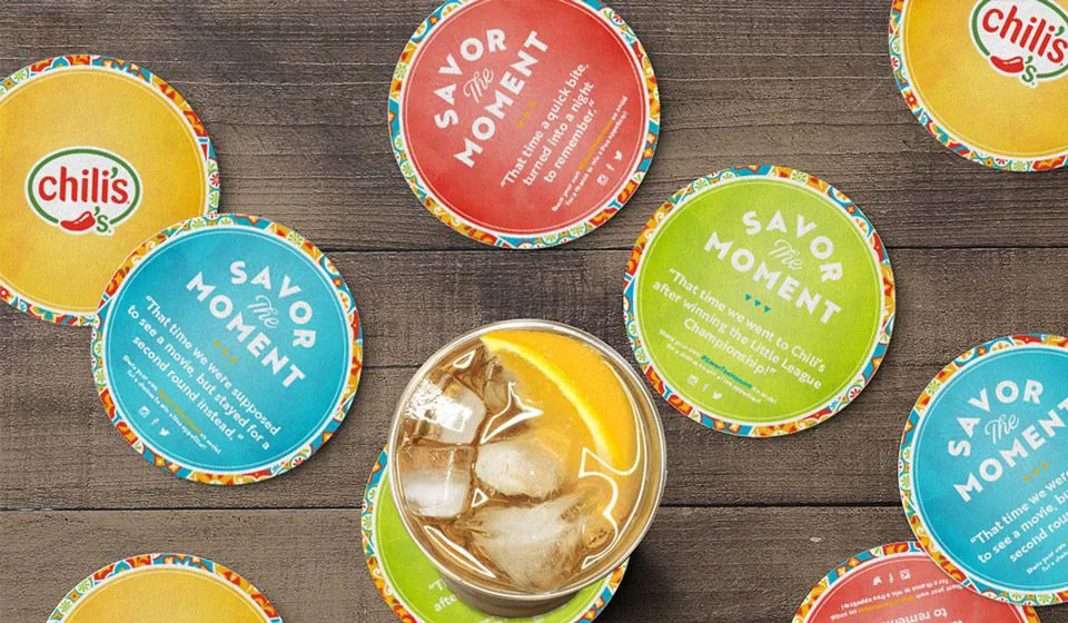 Chili's brand application in store