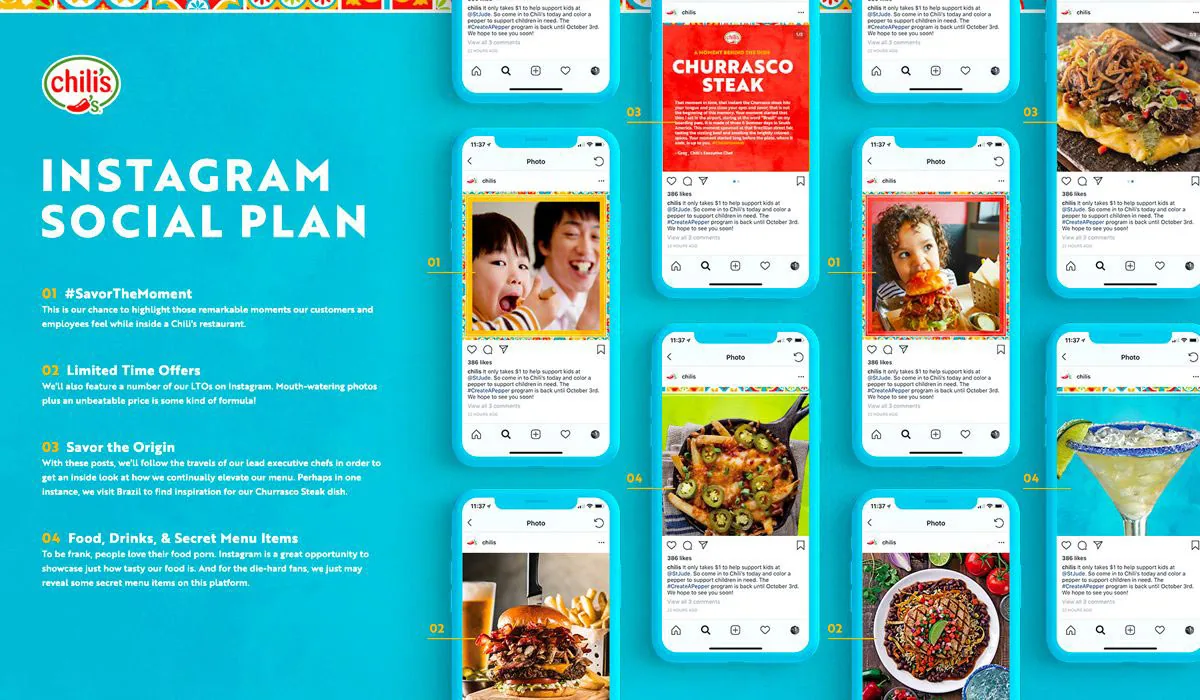 Chili's global branded social media