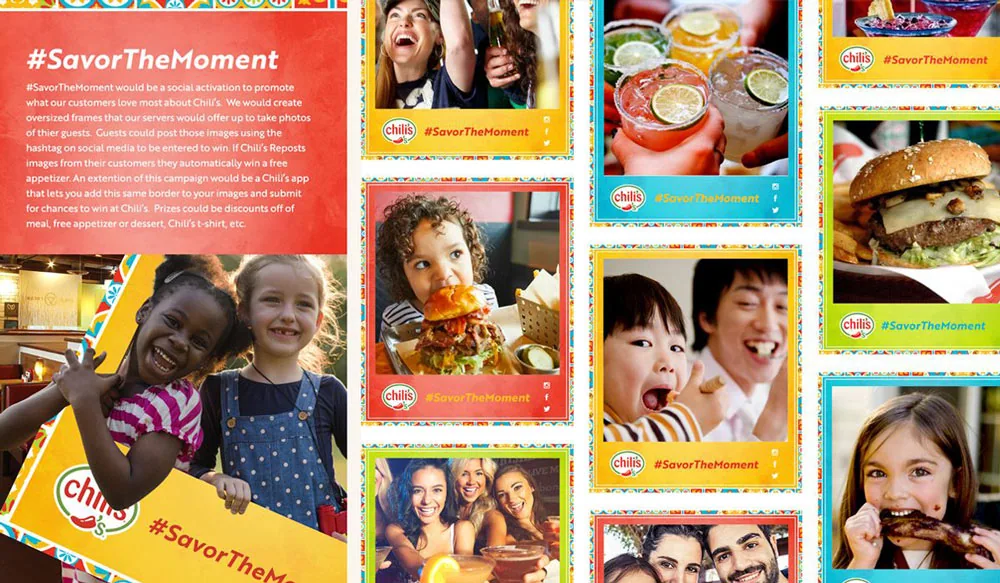 Chili's in store brand activation