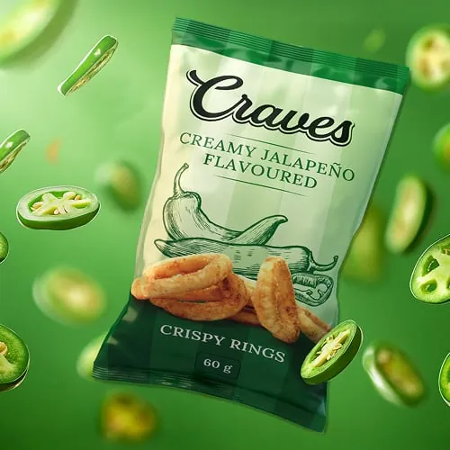 Craves snack packaging redesign by Magnetic