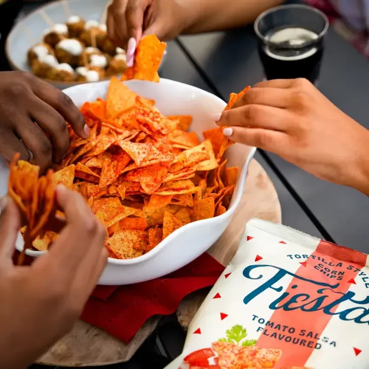 Fiestas snack brand packaging design by Magnetic