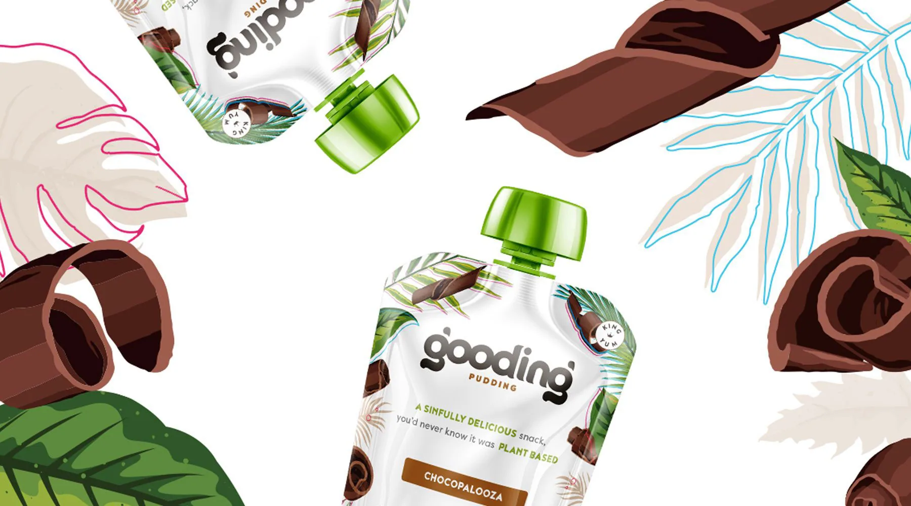 It's Gooding gooding brand illustration packaging design