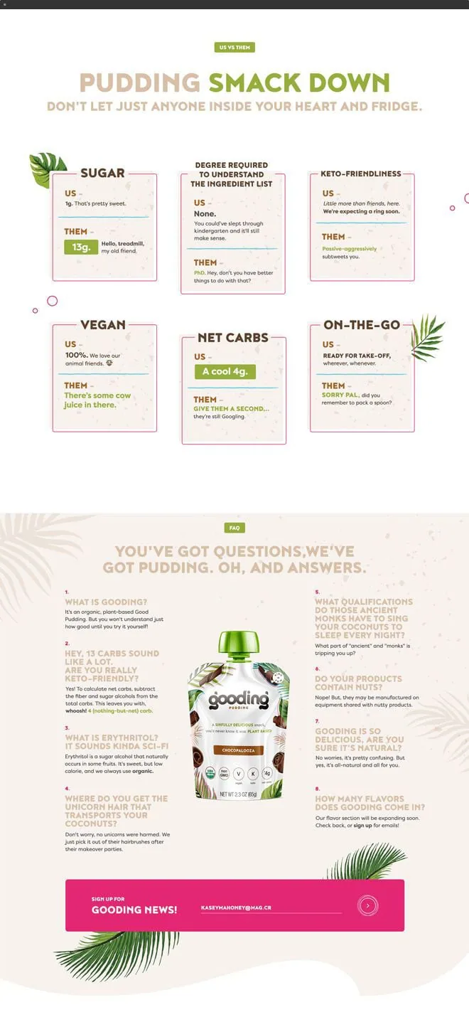 It's Gooding gooding web design