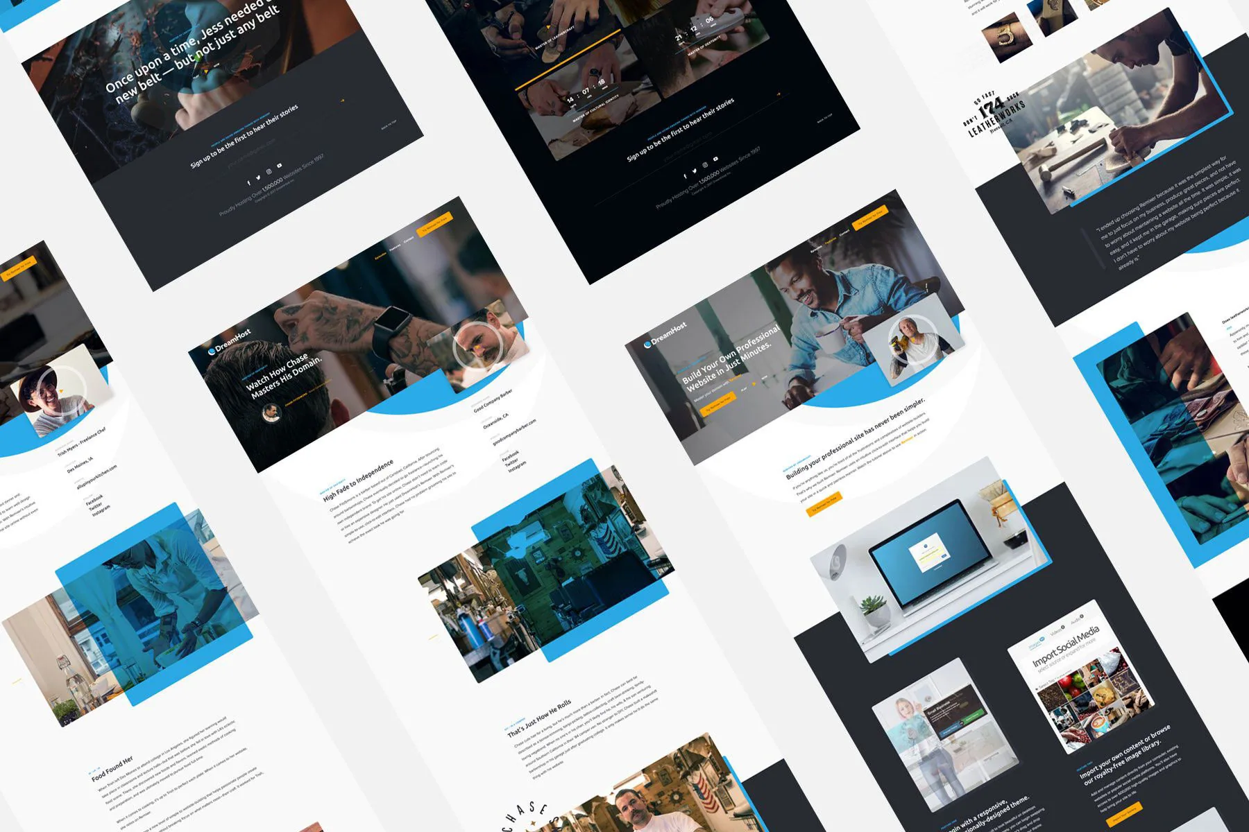 DreamHost website design development
