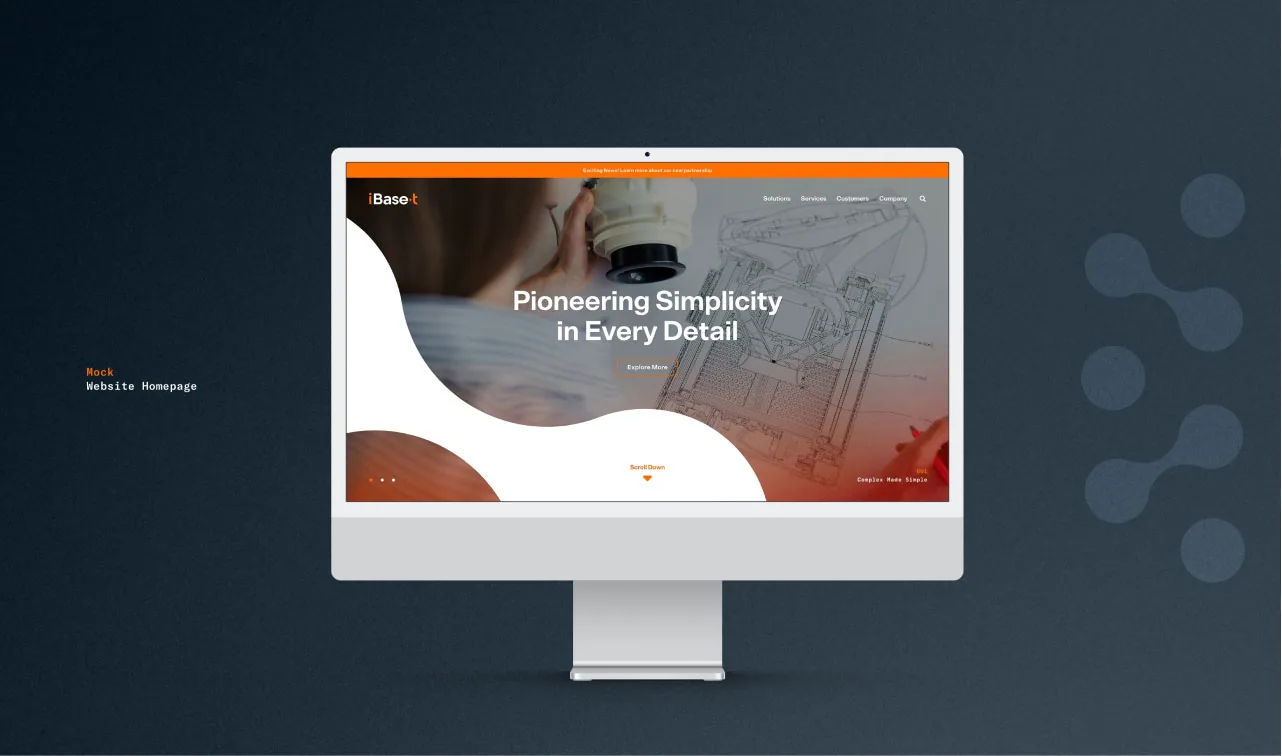 iBase-t web design