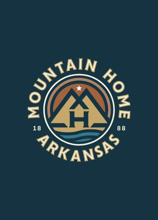 Mountain Home, Arkansas arkansas logo design