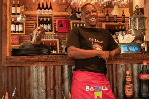 Bazala restaurant branding in South Africa by Magnetic