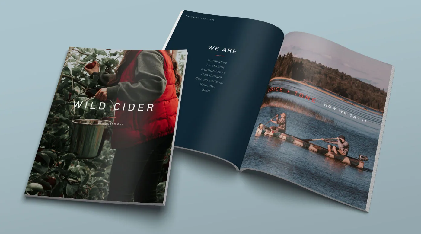 Wild Cider brand book