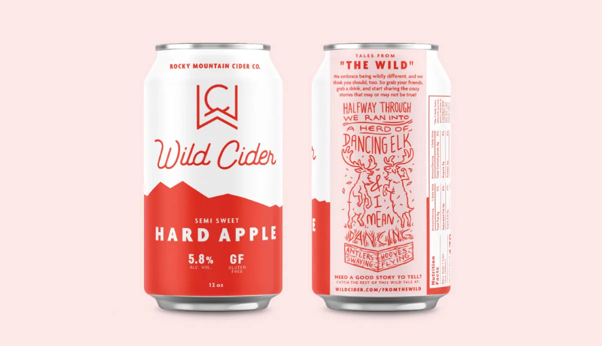 Wild Cider can design hard apple