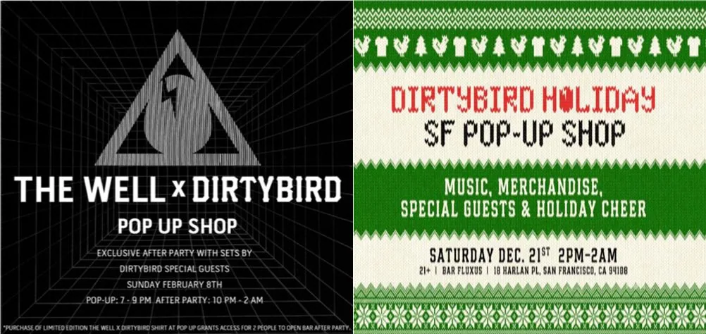 Pop up shop creative