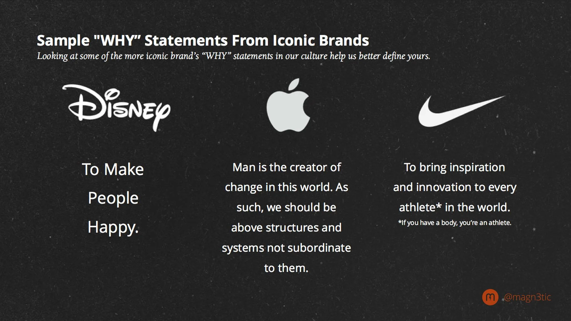 Branding why statement