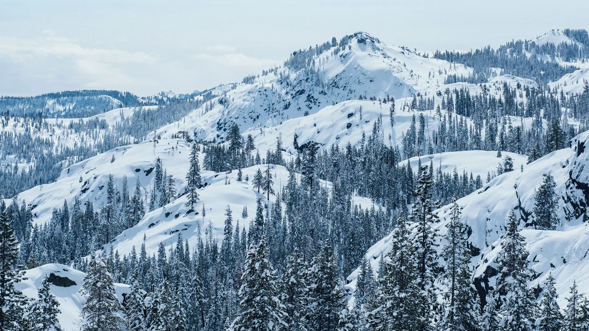 Tahoe mountainscape