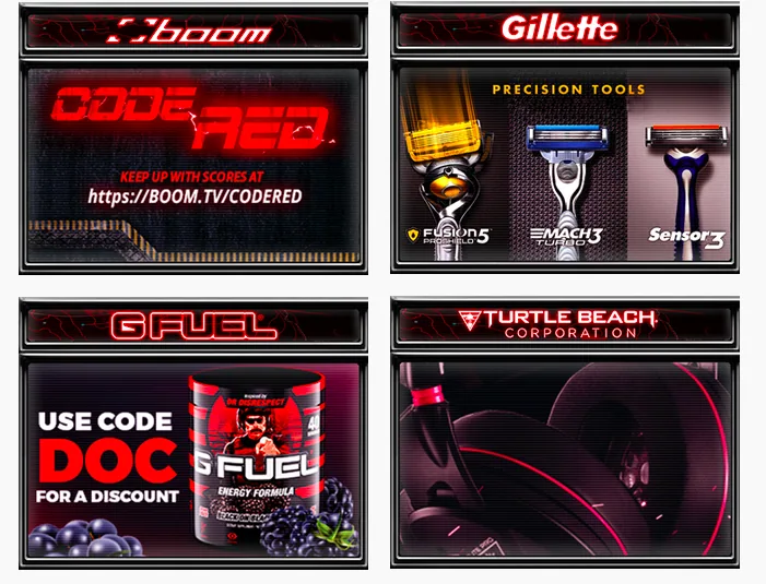 Esports advertising design