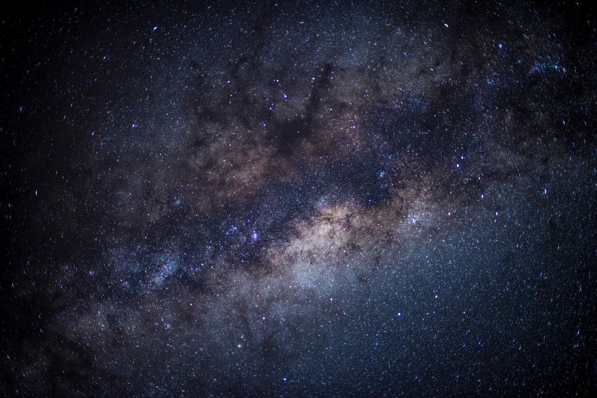 Starry night photography