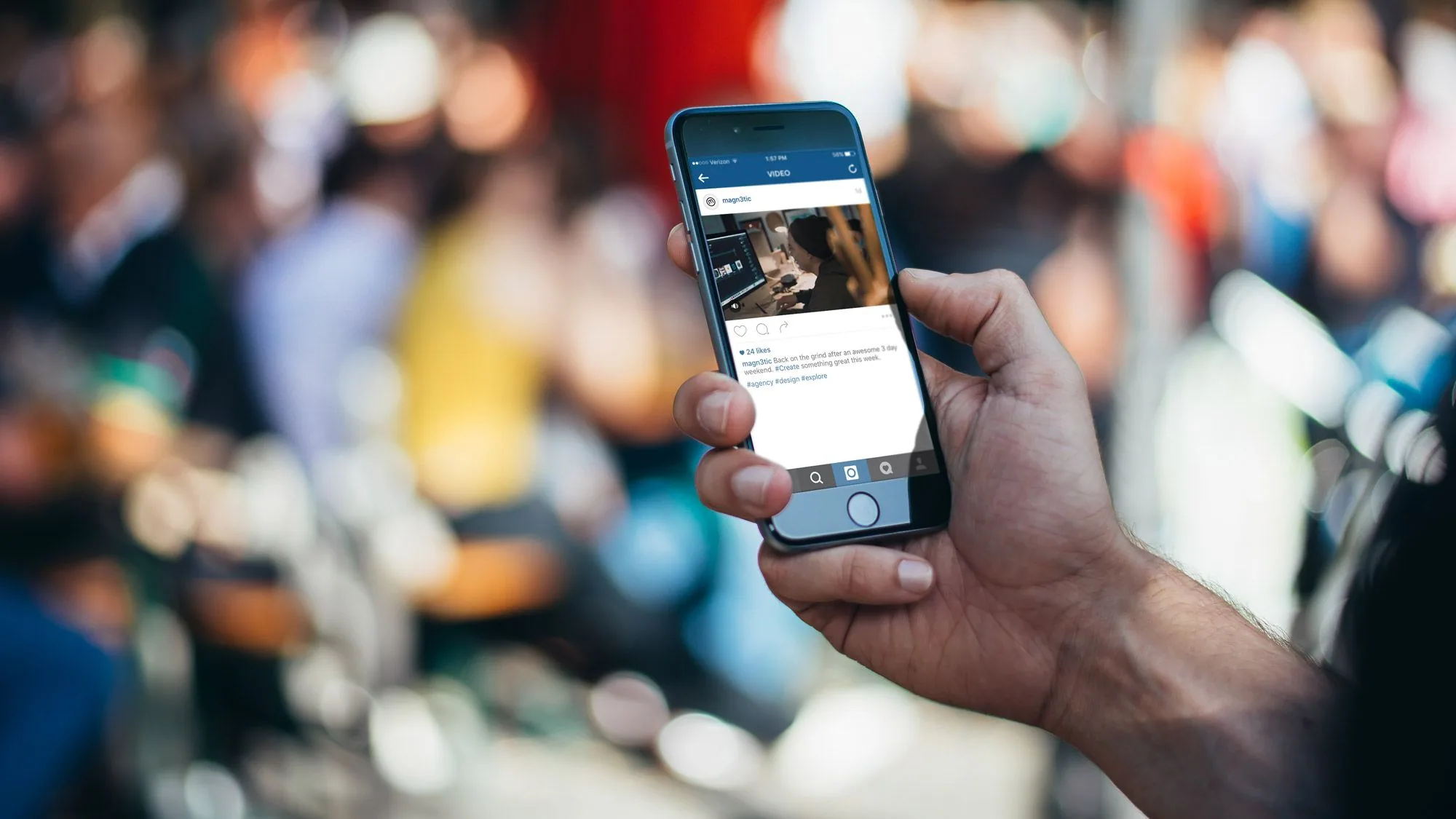 Social media content