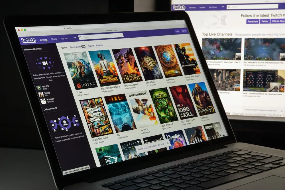 Ads on twitch platform