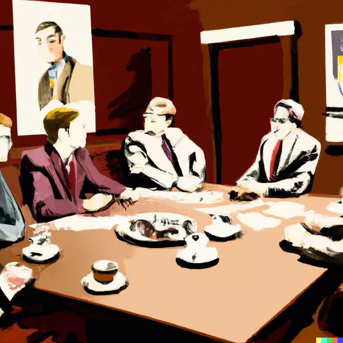 Advertising agency executives