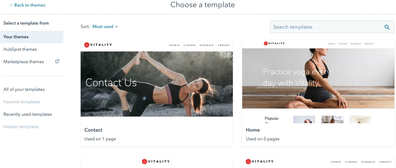 HubSpot Free Templates
