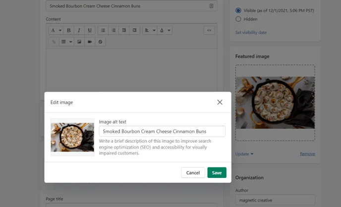 Image alt text in shopify