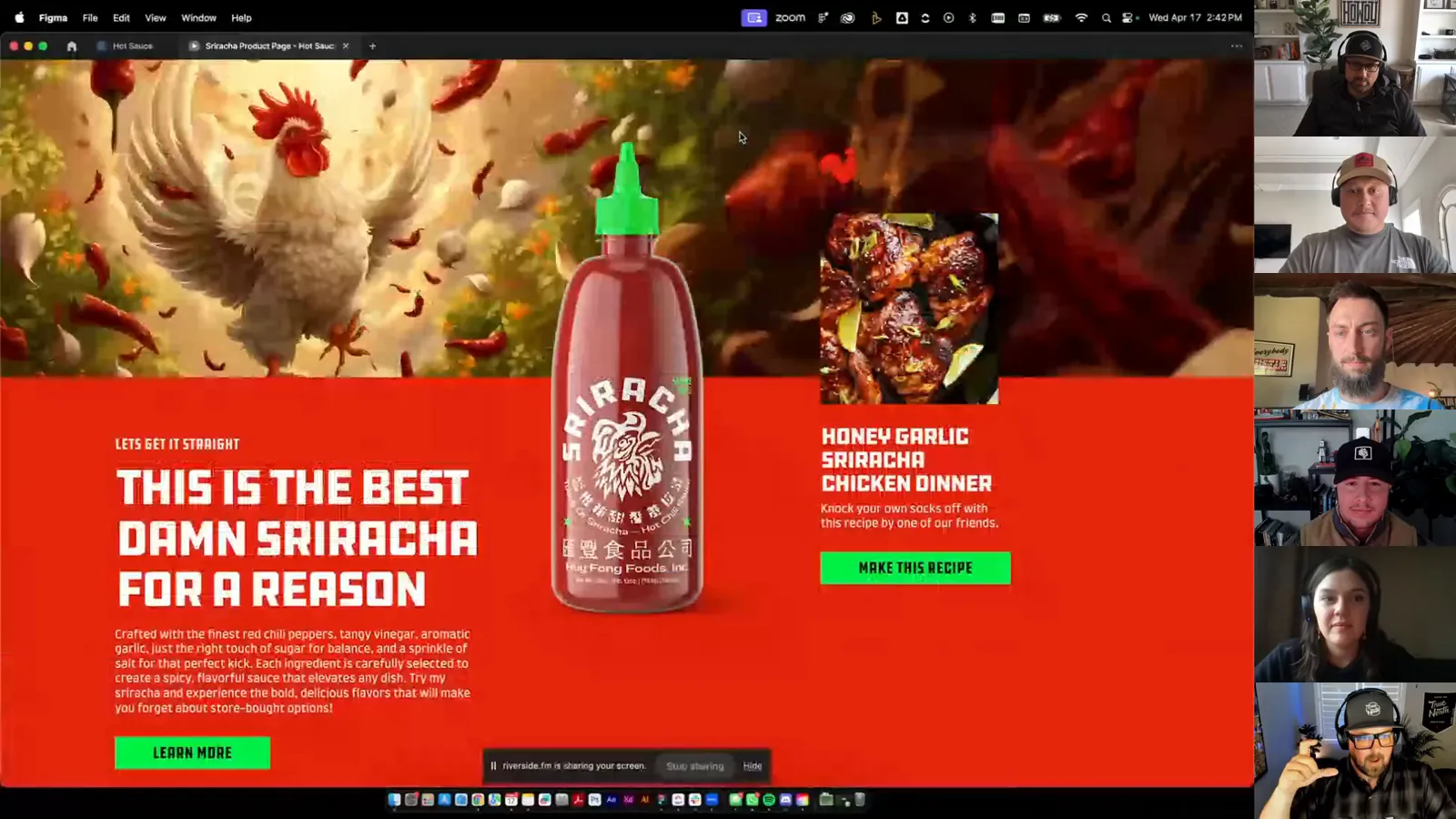 STOKE Sessions Season 2, Episode 6: FIGMA Hot Sauce Brand Design Challenge, a MAGNETIC video podcast on hot sauce brand design